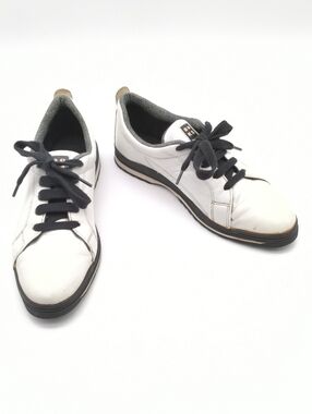 Vintage Reebok BOKS White Leather Sneakers - 90s Retro